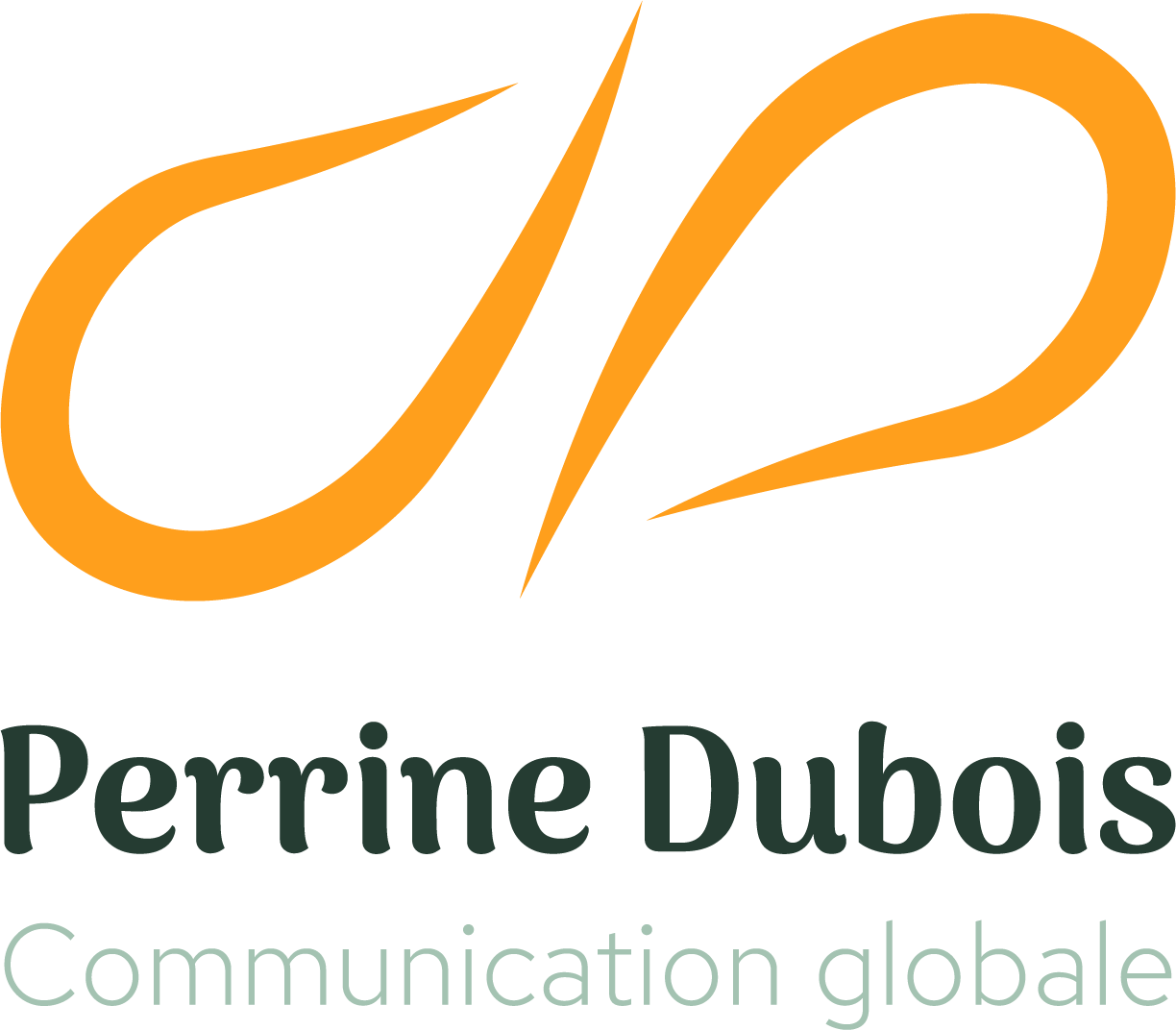 Logo Perrine Dubois communication globale-Accompagnement stratégie business, marketing et communication